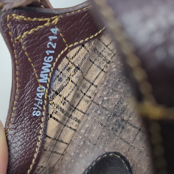 BORN Women's Brown Leather Mary Jane Flats - Picture 6 of 7